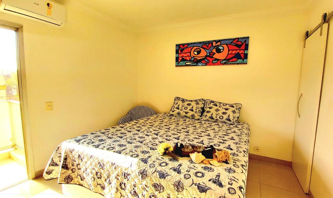 Apartamento Guaruja, Praia Asturias Aconchegante Lägenhet Exteriör bild