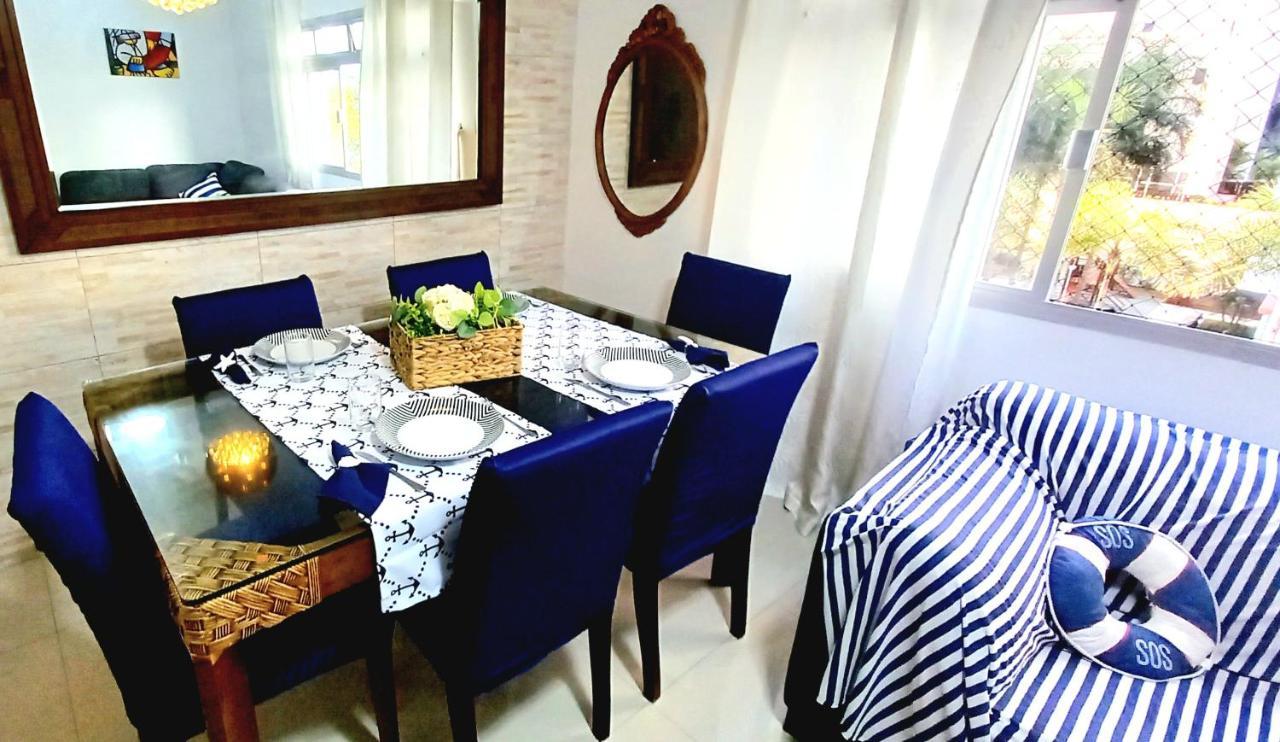 Apartamento Guaruja, Praia Asturias Aconchegante Lägenhet Exteriör bild