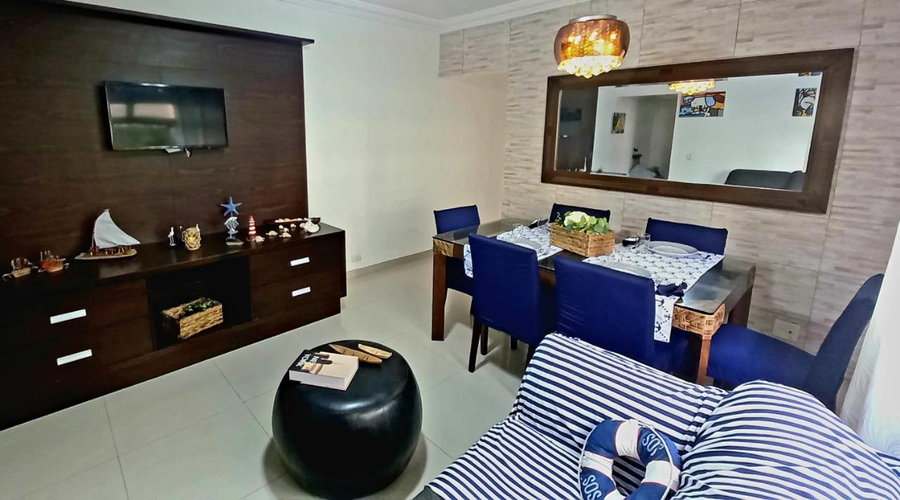 Apartamento Guaruja, Praia Asturias Aconchegante Lägenhet Exteriör bild