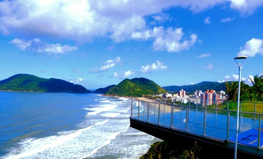 Apartamento Guaruja, Praia Asturias Aconchegante Lägenhet Exteriör bild